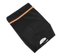 GATHINESS Coprisella per Sedile Posteriore Bici Oxford Nero Cuscino Imbottito Traspirante per Protezione Comfort