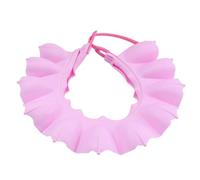 GATHINESS Cuffia da Doccia per Protezione Orecchie Regolabile in Tpe Morbido Rosa per Bagnetto Sicuro e Confortevole