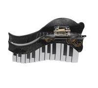 GATHINESS Fermaglio per Capelli a Mascella Musicale in Acetato, Clip Decorativa Antiscivolo con Design a Onde, Adatta per Feste e Appassionati di Strumenti Musicali