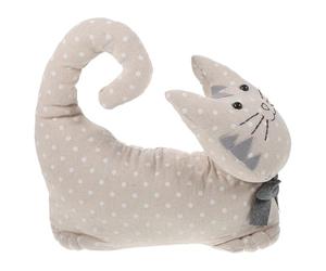 GATHINESS Fermaporta a Forma di Gatto Sabbia, Stabile e Decorativo, per Casa e Ufficio, Funziona Come Fermalibri Carino e Pratico