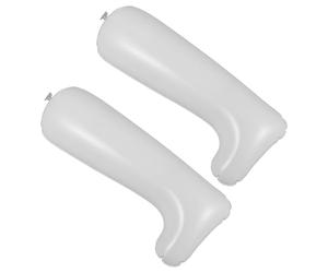 GATHINESS Forma Gonfiabile per Stivali Alti 32cm, Plastica Bianca, 1 Paio | Stivali da Equitazione e Tall Boots, Aiuta a Mantenerli Diritti, Superficie Facile da Pulire