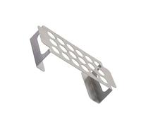 GATHINESS Graticola per Jalapeno in Acciaio Inossidabile con Supporto Pratico per Barbecue in Cucina e Grigliate all Aperto Argento