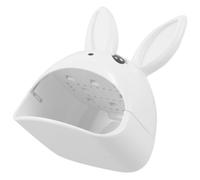 GATHINESS Lampada Asciuga Unghie Mini in Plastica, USB a Inserimento Diretto, Design Cartone con Coniglio Rosa, un Dito, per Manicure e Cura Unghie in Viaggio