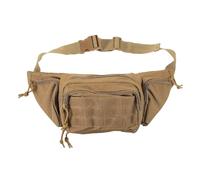 GATHINESS Marsupio da Uomo e Donna Multifunzionale Tattico Borsa a Tracolla Portatile Piccola per Corsa e Outdoor Marsupio da Petto Leggero Ampia Capacità e Design Resistente Mud Color