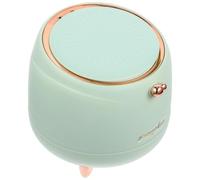 GATHINESS Mini Cestino da Tavolo a Pressione con Coperchio, Plastica PP | Colore Verde Chiaro, Design Semplice e Pulito, per Scrivania, Cucina, Studio e Gestione Rapida dei Rifiuti