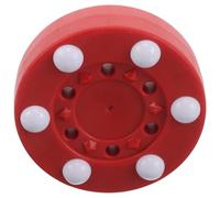 GATHINESS Puck da Hockey su Rotelle per Allenamento Professionale e | PP Rosso, Forma Rotonda, Stabilità e Miglior Controllo, per Uomini e Donne