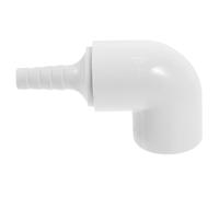 GATHINESS Raccordo per Acqua in PVC Connettore per Coltivazione Fuori Suolo e Adattatore per Giardino, Resistente e Stabile, Set 25 Gomiti e Ingresso Acqua, per Irrigazione e Coltivazione