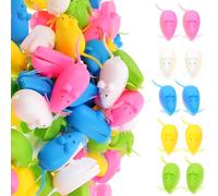 GATHINESS Scatola per Denti da Latte, Custodia Portaoggetti per Ricordi Crescita, Contenitore Plastica Colorato per Primo Dentino, Organizer Sicuro e Liscio, Set 100 Pezzi Stile Casuale