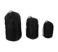 GATHINESS Set 3 Sacchetti Compressione in Nylon Resistenti All'abrasione Coulisse, Organizer Impermeabili per Giacche Piumino, per Trekking e attività Outdoor