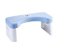 GATHINESS Sgabello Pieghevole per Bagno in Pp Design Antiscivolo e Portata Resistente, Sgabello per Piedi per Uso in Bagno Domestico