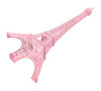 GATHINESS Statuetta Tour Eiffel in Lega Rosa Vintage da 18 Cm, Decorazione Facile da Posizionare per Casa e Hotel, Scultura Architettonica Souvenir di Viaggio