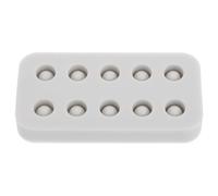 GATHINESS Strumenti per Apicoltura Kit Stampo in Silicone per Innesto Regine e Gabbie Api Supporto Telaini per Apicoltori e Produzione Cera