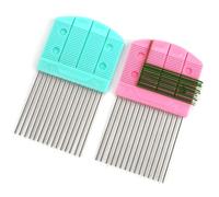 GATHINESS Strumento per Quilling in Plastica Rosa Compatto e Portatile, Pettine Grande per Arrotolare Carta, per Uso Paper Quilling Artigianale