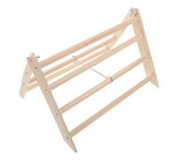 GATHINESS Supporto in Legno per Pollo e Posatoio per Pulcini Smontabile, Trespolo Resistente e Stabile per Pollame, Accessorio per Pollaio Facile da Pulire e Risparmio Spazio