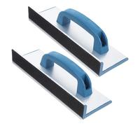 GATHINESS Supporto per Carta Abrasiva Angolare con Impugnatura Manuale Autoadesivo 2 Pezzi in Lega di Alluminio e Plastica Colore Casuale per Levigatura e Carteggiatura Muro