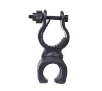 GATHINESS Supporto per Luce Bici LED 2 Pezzi Regolabile a 360 Gradi in Plastica Dura Interfaccia Dentata, per Guida Notturna e Manubrio Auto