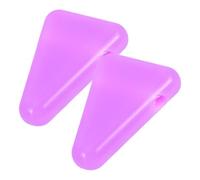 GATHINESS Supporto Stabilizzatore Triangolare in Silicone 2 per Diapason di protezione Base Protettiva Resistente e Funzionale per Meditazione e Yoga