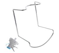 GATHINESS Supporto Verticale per Taniche D'acqua 7,5-19 Litri in Acciaio | Base Allargata, Baricentro Basso, Design Rialzato, per Piani Cucina e Appartamenti, Colore Argento