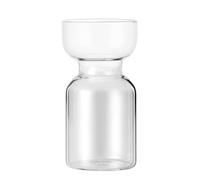 GATHINESS Tazzina da Caffè in Vetro a Forma di Clessidra da 310ml, Elegante e Facile da Pulire, per Uso Domestico e Bar