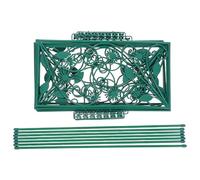 GATHINESS Traliccio per Piante Rampicanti da Giardino 6 Pezzi Supporto in Metallo Resistente Rete per Orto e Patio Rastrelliera Decorativa per Piante in Vaso e Fiori Rampicanti Outdoor