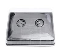 GATHINESS Vassoio di Coltivazione in Plastica per Germogli Contenitore per Piantine umidità Regolabile Serra per Piante Grasse per Giardinaggio Domestico e Vivai Kit per Coltivazione e