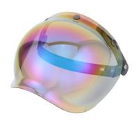 GATHINESS Visiera Antivento per Casco Moto, Plastica Trasparente, Ricambio | Alta Trasparenza, Costruzione Leggera, Resistente Agli Urti, Installazione Rapida, per Guida All'aperto