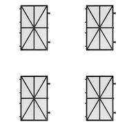 Gathukila 9991432-R4 - Kit di filtri per aspirapolvere M400 M500 9991432-R4, 4 pezzi