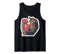 Gatito De Boxeo Cool Boxer Cat Boxing Gloves And Cats Lovers Canotta