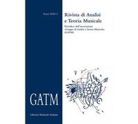 GATM. Rivista di analisi e teoria musicale (2020). Vol. 1