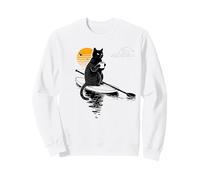 Gato Caffé SUP Stand Up Paddleboard Sport Acquatici Felpa