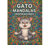 Gato MANDALAS inspiradores: libro para colorear