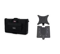 Gator, Borsa per il trasporto di schermi LCD, Di piccole dimensioni, Imbottita, Per schermi da 27’’ a 32’’ medium Nero & Ergotron Qiuck Release 60-589-060 Supporti TV tipo Muro