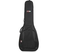 Gator CASES - Borsa per chitarra acustica, imbottitura GFLEX 20 mm, spallacci zaino, tasca accessori, Pick-Clip, protezione paletta e ponte (GB-4G-ACOUSTIC)