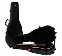 Gator Cases - Custodia Chitarra Acustica Rigida con Manico e Tracolla Removibile, Astuccio Chitarra con Rivestimento Interno in Velluto e Comodo Vano Accessori, Dimensioni Interne 105,4 x 41,9 x 12,1