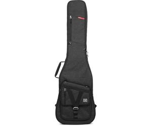 Gator CASES - Custodia Morbida per Basso Elettrico, Serie Transit, Imbottitura 20mm, Tessuto Resistente, Interno in Micro-Pile, Colore Antracite (GT-BASS-BLK)