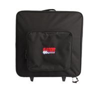 Gator CASES - Custodia per Luci Par Can con Maniglia Estensibile, Ruote e Divisori in Velcro Rimovibili; Contiene Quattro (4) Par Can 64 LED (G-PAR-64LED4)