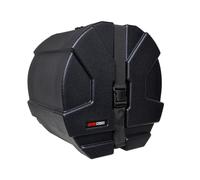 GATOR CASES - Custodia rigida per timpano 14" x 12", costruzione roto-molded, imbottitura in microvelluto, impilabile, resistente agli urti e alle intemperie (GPC1412)