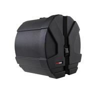 GATOR CASES - Custodia rigida per timpano 16"x14", costruzione rotostampata, interno imbottito, maniglia a molla, cinghia regolabile (GPC1614)