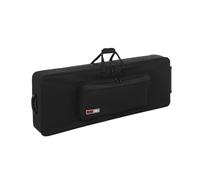 Gator CASES - Custodia Tastiera 76 tasti, con Ruote e Maniglia Tow-Handle, Nero (GK-76)