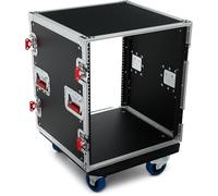 Gator Cases GTOUR Standard & Shallow Racks ATA Flight Case in legno, 12U, profondità 17, con rotelle, G-TOUR 12U CAST