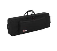 Gator Cases Legacy Hybrid - Custodia leggera in schiuma EPS rigida con ruote per tastiere slim a 61 note, GK-61-SLIM