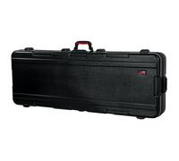 Gator CASES - Valigia Rigida Modulare per Tastiere a 76 Tasti con Chiusure TSA e Ruote Incorporate, Nero (GTSA-KEY76)