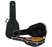 Gator Custodie Deluxe ABS modellato custodia per chitarre acustiche; adatta per chitarre acustiche Ovation Style Deep Contour (GC-Deep Bowl)
