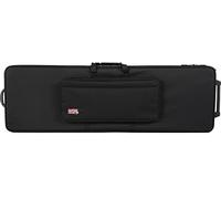 Gator Custodie extra lunghe con 88 tasti, leggera, custodia XL con ruote, nero (GK-88 XL)