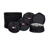 Gator - Custodie Jazz Fusion Drum Set: 50,8 x 40,6 cm; 30,5 x 20,3 cm; 25,4 x 17,8 cm; 35,6 x 35,6 cm; 14 x 35,6 cm (GP-JAZZFS-100)