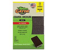 Gator Finishing 4200 60/80 spugne abrasivi in ossido di alluminio (6 pezzi), 7,6 x 10,2 x 2,5 cm