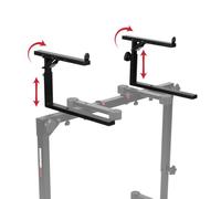 Gator Frameworks Componente aggiuntivo per tastiera serie 2° livello per supporto da tavolo GFW-KEY-6000, (GFW-KEY-6000-2T)