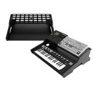 Gator Frameworks Elite Synth Oasis Series - Supporto per tastiera per controller Midi a 32 tasti, nero (GFW-ELITE-SYNTHOASIS-BLK-32)