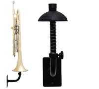 Gator Frameworks GFW-TRUMPETHNGR-BLK - Appendiabiti da parete per trombe di dimensioni standard, serie Recital