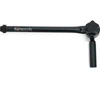 Gator Frameworks - Mini braccio angolare regolabile con design ad incastro; braccio braccio da 22,9 cm (GFW-MIC-CLMPBM9)